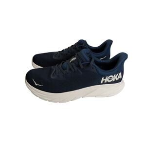 Hoka Arahi 7 Men's Size 12 Navy Blue Mesh Cushioned Everyday Running Sneakers